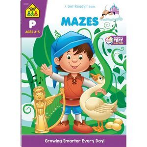 School Zone Mazes Workbook -- School Zone